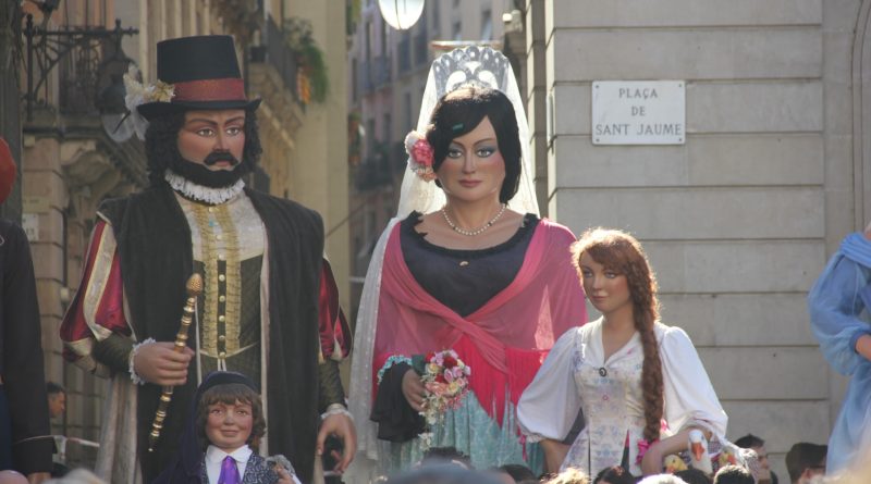 Baró i Trini Gegants de Nou Barris